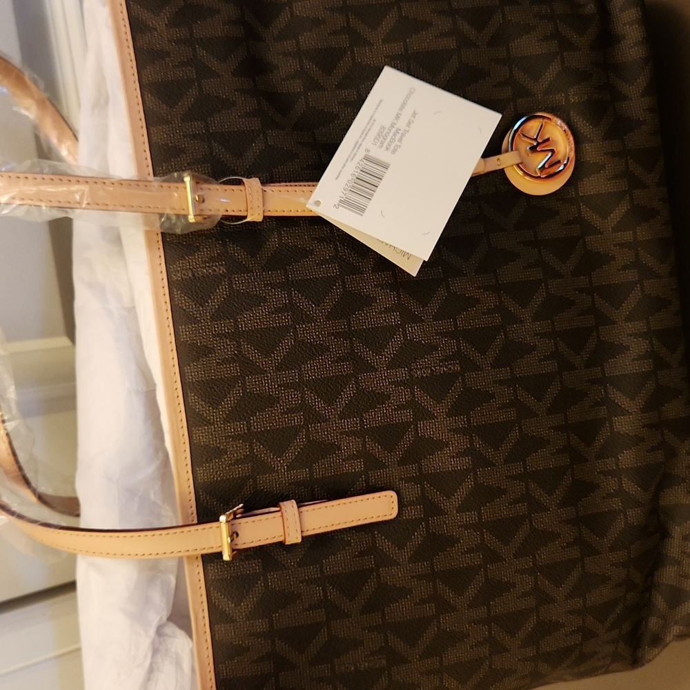 Michael Kors Brown Tote Bag